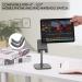 Doboli Cell Phone Stand  Phone Stand for Desk Phone Holder Stand Compatible with iPhone and All Mobile Phones Tablet Space Gray - Buy Online on GoSupps.com