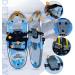Tuxedo Sailor Lightweight Snowshoes for Women Men & Kids - Aluminum with Trekking Poles & Bag | Best International Shipping - Buy Online on GoSupps.com