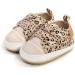 RVROVIC Baby Boys Girls Anti-Slip Oxford Loafer Flats | Infant Toddler Soft Sole PU Leather Shoes 0-6 Months | Leopard Print - Buy Online on GoSupps.com