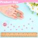 Timtin 100 Pcs Natural Forget Me Dried Flowers for DIY Jewelry, Candle, and Card Making - Real Pressed Flowers for Resin Ornaments and Nail Art Decorations (Pink) - Buy Online on GoSupps.com
