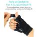 Vive Thumb Wrist Brace - Spica Splint for Carpal Tunnel, Tendonitis, Arthritis - Compression Support for Men and Women - Stabilizer Relief - Bowling Black - Buy Online on GoSupps.com