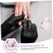 FRCOLOR Glass Nail Dish Crystal Dappen Dish 5.5x5.5cmx4pcs Pinkx4pcs - Buy Online on GoSupps.com