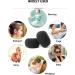 sukevitor 4 Pcs Hair Donut Hair Doughnut Black Bun Doughnut Black Rings for Hair with 20 Pcs U-Shaped Hair Pins for Girls Kids and Women - Buy Online on GoSupps.com