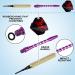 Leitee 30 Pcs Aluminum Dart Shafts for Steel Tip with Accessories - Multicolor - Buy Online on GoSupps.com