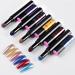 Warm girl chrome pen nail art set 6 pieces nail art mirror nail nailart acrylic powder for nails brush for gelail nail polish pencil nail chrome powder nail design accessories nail
