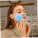 Bristles Face Cleaning Handheld Brush - Silicone Pore Facial Brush - 11.20x5.10x3.50CM - Perfect for All Skin Types - Shop Internationally - Buy Online on GoSupps.com