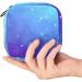 Blue Galaxy Starry Sky Menstrual Storage Bag - Period Kit Pouch for Women, Teens, Girls - Menstrual Cup & Tampon Organizer - Color 11 - Buy Online on GoSupps.com