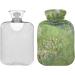 Van Gogh Daubigny's Garden Hot Water Bottle - Soft & Warm Cozy Comfort for Bed Hand Neck & Shoulders | Perfect Winter Essential - 1L - Buy Online on GoSupps.com