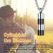 U7 Women s Cremation Urn Necklace - Celtic Knot Dog Feet Wings & Crucifix Designs | Stainless Steel Cylinder Pendant for Ashes | Unique Burial Jewelry for Men - Buy Online on GoSupps.com