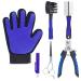 7-Part Animal Care Set | Schillerglanz Sparset - Claw Scissors Fur Brush Tick Pliers & More for Dogs Cats & Small Animals - Buy Online on GoSupps.com