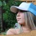 Grace Folly Beach Trucker Hat for Women - Summer Snapback Cap in Classic Blue & Lavender - Buy Online on GoSupps.com