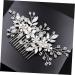 Angoily Tiara Combs Comb for Bridal Wedding Hair Comb Rhinestone Comb Rhinestone Hair Comb Crystal Hair Comb Rhinestones Millet Beads Bride - Buy Online on GoSupps.com