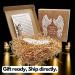 Angel Wing Plaque and Sympathy Card for Loss of Father | Bereavement Gifts for Grief and Condolences | Celebration of Life Remembrance Decor - Buy Online on GoSupps.com