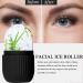 Buy Silicone Ice Roller Face Reusable Ice Roller for Smooth Skin & Illuminated Eyes (Black) | Perfect for Pore Reduction - Buy Online on GoSupps.com