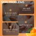 Body Exfoliator - Body Scrub Exfoliator - Vitamin C Exfoliating Body Scrub - Orange Extract Body Exfoliator Scrub - Hydrating Body Skin Care - Whitening Nourishing Smooth Skin 120g - Buy Online on GoSupps.com
