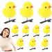 10 Duck Plush Hairpin Cute Yellow Duck Hair Clips Cartoon Duck Plush Hairpin Set - Soft Animal Hair Clips Hair Pins Fun Hair Accessories for Girls women Standard - Buy Online on GoSupps.com