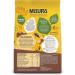  Misura Misura Pack of 6 Grano Saraceno Whole Grain Multigrain Biscuits with Chocolate Drops and Almonds 280g - Buy Online on GoSupps.com