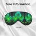 SSIMOO Magic Mushroom Sleep Mask - Adjustable Breathable & Fashionable Eye Mask for Ultimate Comfort | International Shipping - Buy Online on GoSupps.com