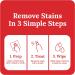 Emergency Stain Rescue 2820 Spot Remover Professional Grade Formula Phosphate and Chlorine Free 4-Ounces (120-Milliliter) - Buy Online on GoSupps.com