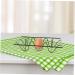 PRETYZOOM Egg Holder Dispenser Egg Tray Eggs Fridge Egg Stand for Storage Egg Dispenser for Refrigerator Storage Box Filling 18.00X12.00X3.50CM Black - Buy Online on GoSupps.com