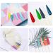 200 x Natural Clear Stiletto Nail Art Tips Swatch Sticks - Perfect for Nail Art Practice - Buy Online on GoSupps.com
