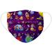 50PC Kids Disposable Face Shield with Cute Printed 3 Ply Elastic Earloop Breathable Anti-Dust Full Face Cover Protection I One Size - Buy Online on GoSupps.com