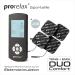 Prorelax Tens/Ems Duo Comfort Blackline | 2-in-1 Electrostimulation Device for Muscle Building & Chronic Pain Relief | Large Illuminated Display - Buy Online on GoSupps.com