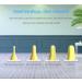 Sound Insulation Noise Reduction Sponge PU Earplugs Super Soft Foam Earplugs 38dB SNR Earplugs Sleep Travel Shooting blue - Buy Online on GoSupps.com