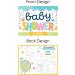 Colorful Baby Shower Coloring Sheets - Set of 16 | Gender Neutral Party Activity Placemats - Buy Online on GoSupps.com