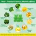 Organic Chlorophyll Gummies with Supergreens - Natural Antioxidant, Energy Boost, Immune Support - 2 Pack (120 Vegan Gummies) - Buy Online on GoSupps.com