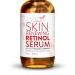 Eva Naturals Retinol Serum for Face with Hyaluronic Acid, Vitamin E & Organic Aloe - Retinol Face Serum that Reduce Wrinkles, Fine Lines & Dark Spots - Vitamin A, Anti Aging Serum (Double Sized 2oz Bottle) Regular 2 Fl Oz (Pack of 1)