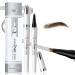 2024 New Microblading Eyebrow Pen 3D Waterproof Magic Eyebrow Pencil Natural Brow Pencils for Women with 4-Fork-Tip Last All-Day (Dark Brown)
