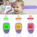 CRFISH Touchless Forehead Thermometer with Fever Alarm - Accurate Digital Infrared Thermometer for Adults & Kids - Large LCD Display - Silent Mode - White - Buy Online on GoSupps.com