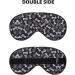 Dog Puppy Paw Mask - Adjustable Soft Blindfold for Deep Sleep Relaxation & Travel - Buy Online on GoSupps.com