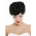 WIG ME UP DP-HH-1 Human Hair Wig for Women & Men - Short Pixie Wavy Black Style - International Shipping Available - Buy Online on GoSupps.com