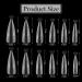 Beetles Poly Extension Gel Dual Nail Form - 120 Pcs Builder Nail Gel Molds for Coffin & Stiletto Nails - DIY Nail Art Salon Quality - Buy Online on GoSupps.com