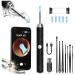 Ear Wax Removal Tool Camera (1296P) Ear Cleaner with Light and Camera Ear Wax Cleaner with 8pcs Ear Set Earwax Removal Kit Compatible with iPhones iPad Android