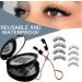 SSKHE Magnetic Eyelashes without Eyeliner Reusable Dual Magnetic lashes false eyelashes magnetic Natural Look Magnetic Eyelashes No Glue 3D False Eyelashes Kit with Applicator Waterproof Easy to Wear - Buy Online on GoSupps.com