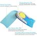 Height Increase Heel Insoles for Men & Women - Gel Lift Inserts for Comfort & Elevation | Invisible Cushion Pads 0.6" Heel Height - Buy Online on GoSupps.com