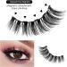 Joyeee Magnetic Eyelashes with Eyeliner 14 Pair Reusable False Lashes 3D Natural Looking Clusters Individual Lashes kit with Applicator No Glue Diy Lash Extension Kit - Buy Online on GoSupps.com