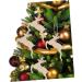 COHEALI 40 Pcs Christmas Ornaments Unfinished Christmas Wooden Wood Cutouts Accessories Manual Crafts As Shownx2pcs Size 2x2pcs - Buy Online on GoSupps.com