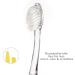 Nano-B Silver Toothbrush - Soft Antibacterial Bristles for Adults & Children - Ideal for Sensitive Teeth & Gums - Includes Storage Box - Elegant Crystal Design - Buy Online on GoSupps.com