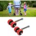 Universal Stainless Steel Heavy Duty Walker Wheels Replacement Kit - 6 Levels Height Adjustment - Buy Online on GoSupps.com