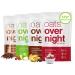 Oats Overnight - Variety Pack (8 Meals) High Protein, Low Sugar Breakfast Shake - Gluten Free, High Fiber, Non GMO Oatmeal (2.7oz per meal) 2.7 Ounce (Pack of 8)
