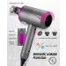 Tuare 2000W Professional Ionic Hair Dryer with Diffuser and Concentrator - Fast Drying, 2 Speeds, 3 Heat Settings, Cool Shot Button - Gray - Buy Online on GoSupps.com