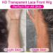 Bele Straight 13x6 HD Lace Front Wig | Brazilian Virgin Human Hair | 180% Density | Pre Plucked | 20 Natural Color | Transparent Deep Part Lace Front Wig with Baby Hair - Buy Online on GoSupps.com