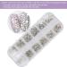 Colorful 12 Styles Nail Rhinestones Decoration Manicure Nail Art Tool Nail Salons Nail Art Decoration Nail Art Learners Nail Art Accessory(Rhinestone 1#) - Buy Online on GoSupps.com