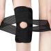 Compression Knee Brace | Breathable Knee Stabilizer for Running & Weightlifting | Adult Protective Support Sleeve - Large Black - Buy Online on GoSupps.com