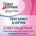 FIRST RESPONSE Comfort Check Pregnancy Test 8 Count - Quick & Accurate Results - Buy Online on GoSupps.com