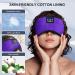 Bluetooth Sleep Headphones Eye Mask for Side Sleepers/Nap/Travel - 14 Hrs Playtime - Comfy & Ultra-Soft - Violet - Buy Online on GoSupps.com